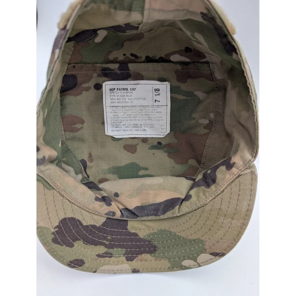 Sekri Industries OCP Patrol Multicam Camo Military Hat 7 1/8 8415-01-630-8932